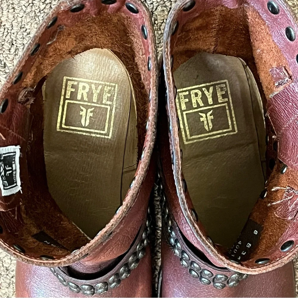 🔴SALE🔴 Frye Veronica studded moto ankle boot Size 8 - Picture 13 of 16